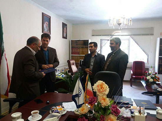 معرفی اعضای جدید شورای پایگاه شهید عبدی شهرداری اردبیل