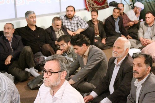 گزارش تصویری حمایت حجت الاسلام صابری از محمد حسن آصفری