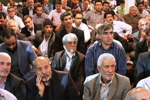 گزارش تصویری حمایت حجت الاسلام صابری از محمد حسن آصفری