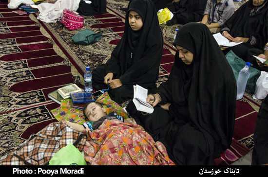 تصاویر/ مراسم احیای شب های قدر در اهواز