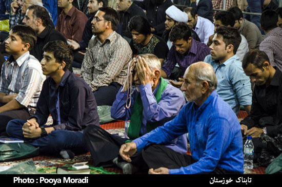 تصاویر/ مراسم احیای شب های قدر در اهواز