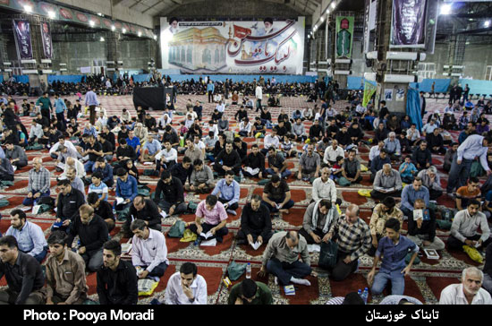 تصاویر/ مراسم احیای شب های قدر در اهواز