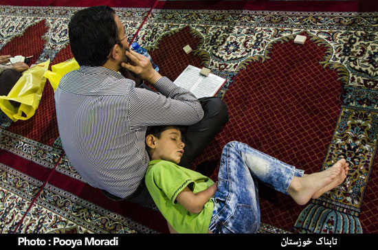 تصاویر/ مراسم احیای شب های قدر در اهواز