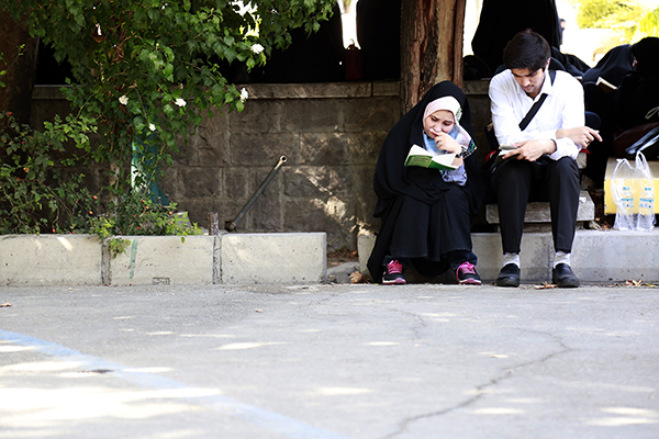 مراسم دعای عرفه در مسجد دانشگاه تهران