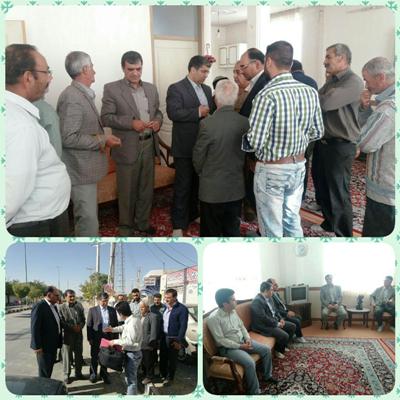 حضور علی اکبر کریمی در مشهد میقان و روستای ویسمه برای بررسی مشکلات حضور علی اکبر کریمی در مشهد میقان و روستای ویسمه برای بررسی مشکلات