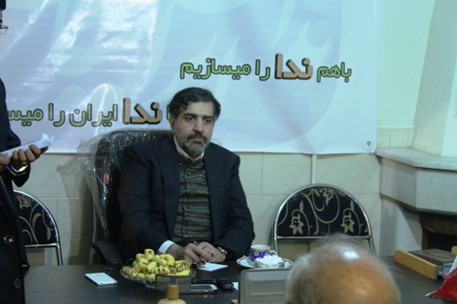 گزارش تصویری نشست مطبوعاتی صادق خرازی رئیس شورای مرکزی حزب ندای ایرانیان در سفر به اراک