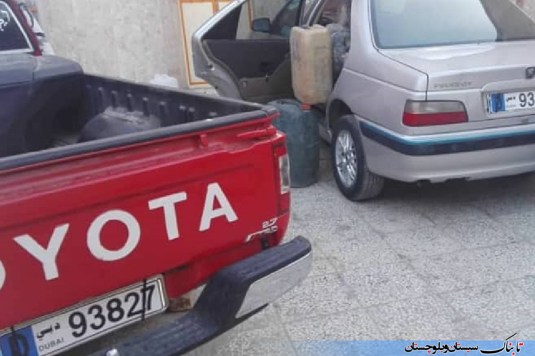پلاک&zwnj;های جالب این قاچاقچی ها / قاچاقچی&zwnj;هایی با خودروی پلاک دبی