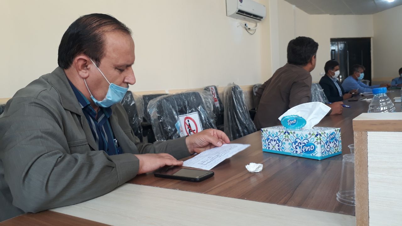 توصیه های فرماندار به مدیران دستگاه های اجرایی و بانک ها/بانک سینا در صدر پرداخت تسهیلات کرونایی/ اقدام قابل تقدیر کمیته امداد در رابطه با شکوفایی یکی از مشاغل سُنتی/برنامه صنعت، معدن و تجارت در صورت انحراف در تسهیلات+تصاویر توصیه های فرماندار به مدیران دستگاه های اجرایی و بانک ها/بانک سینا در صدر پرداخت تسهیلات کرونایی/ اقدام قابل تقدیر کمیته امداد در رابطه با شکوفایی یکی از مشاغل سُنتی/برنامه صنعت، معدن و تجارت در صورت انحراف در تسهیلات+تصاویر