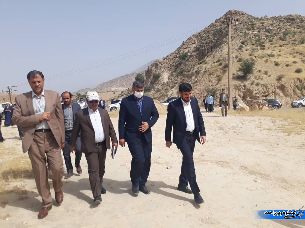 بازدید معاونت هماهنگی امور عمرانی استاندار از پروژه های عمرانی