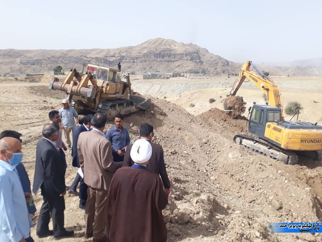 بازدید معاونت هماهنگی امور عمرانی استاندار از پروژه های عمرانی