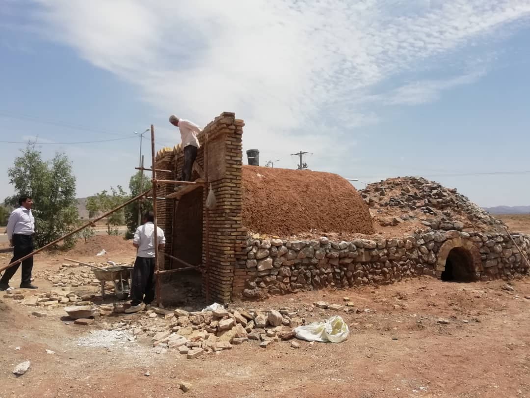 اجرای مرحله دوم عملیات مرمتی حوضانبار حاج محمد بجستان