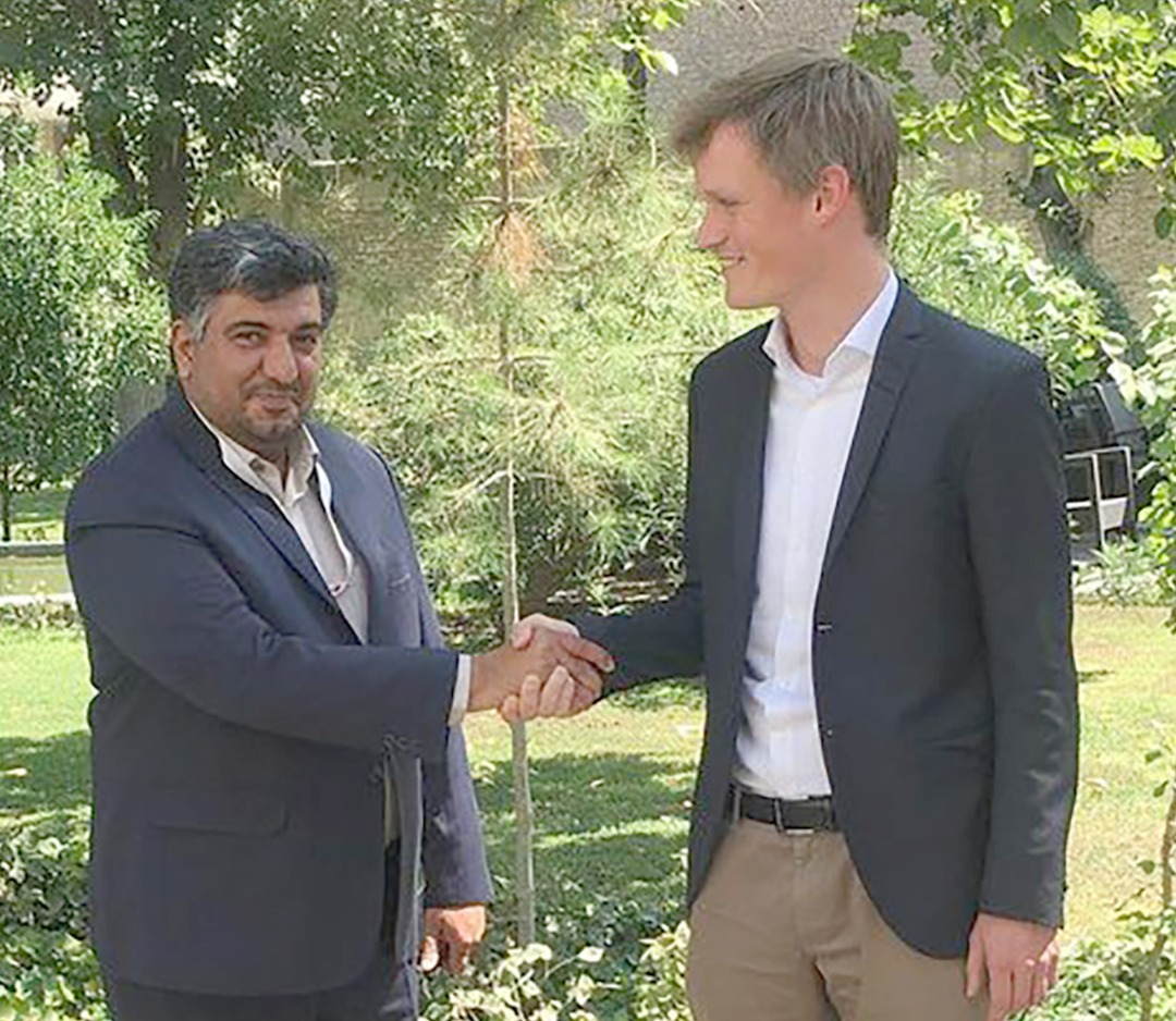 دیدار رییس فرهنگی سفارت آلمان و نماینده فدراسیون داژبال آسیا