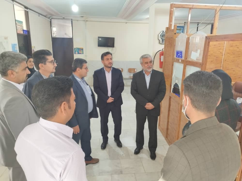 بازدید ریاست دانشگاه علوم پزشکی استان از مراکز بهداشتی و درمانی شهرستان مارگون بازدید ریاست دانشگاه علوم پزشکی استان از مراکز بهداشتی و درمانی شهرستان مارگون