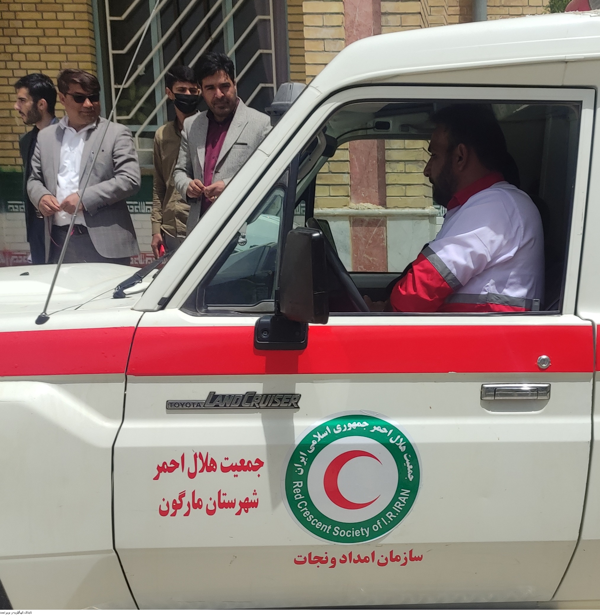 برگزاری مانور زلزله در مارگون برگزاری مانور زلزله در مارگون