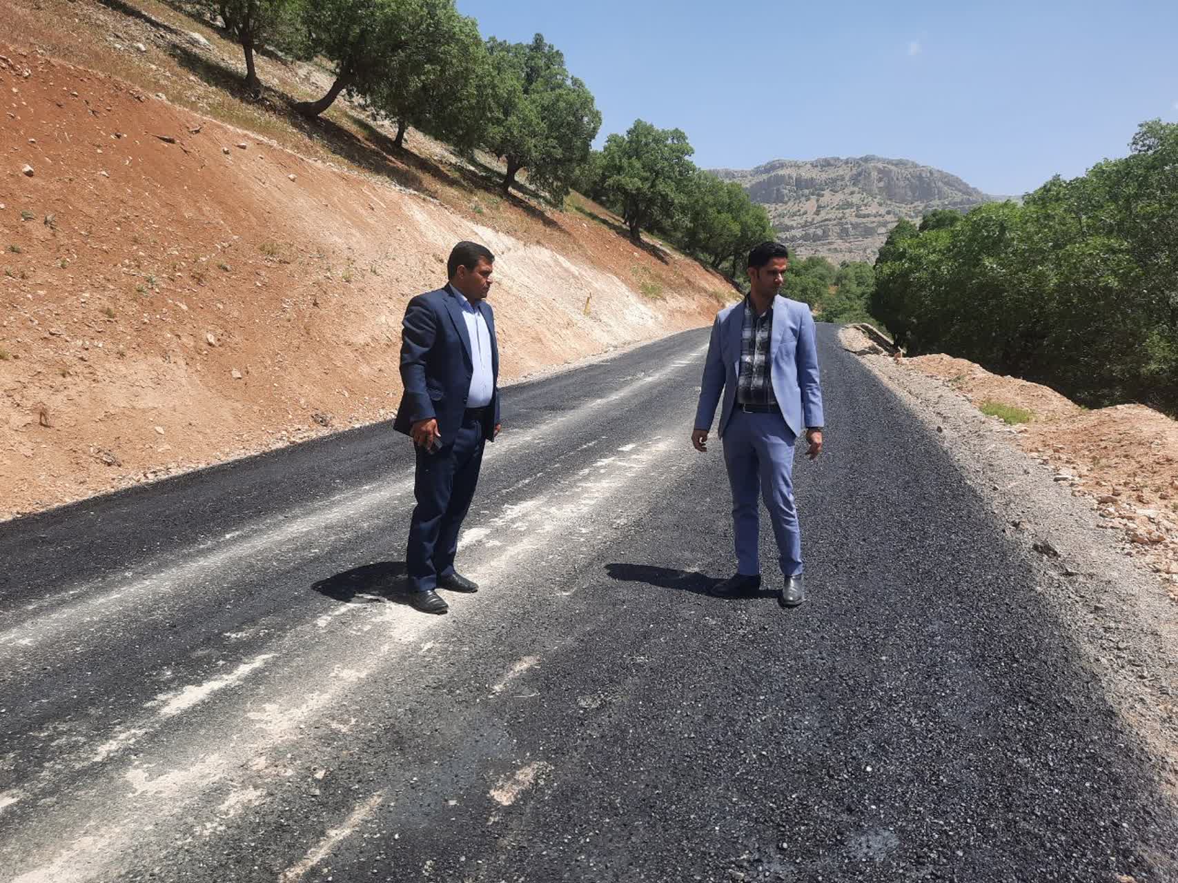 بازدید بخشدار مرکزی از طرحهای عمرانی روستایی مارگون