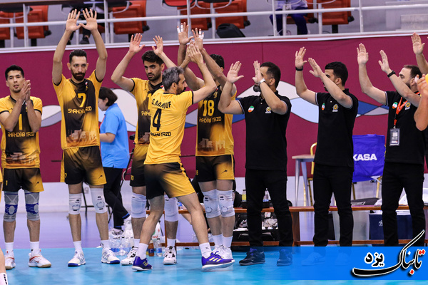 شهداب در مسیر قهرمانی؛ حریفان طلایی پوشان یزد مشخص شدند