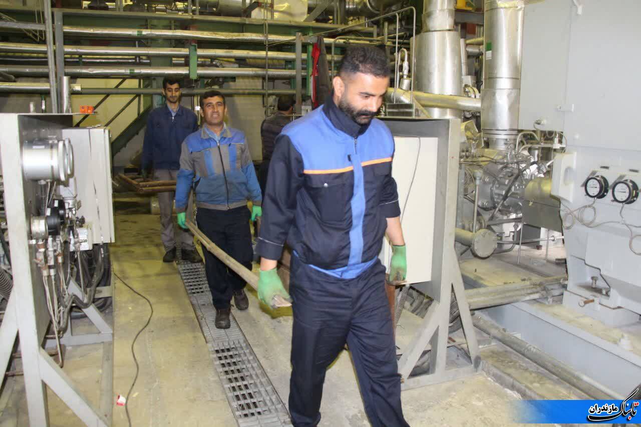 واحد بخار بلوک سیکل ترکیبی نيروگاه نکا به شبکه سراسری برق کشور پیوست