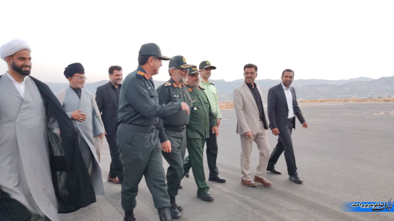 جانشین فرماندهی کل انتظامی وارد کهگیلویه و بویراحمد شد + تصاویر