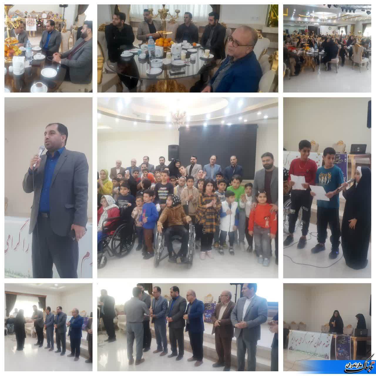 مراسم تجلیل از دانش&zwnj;آموزان و معلمان دبستان نشاط برگزار شد