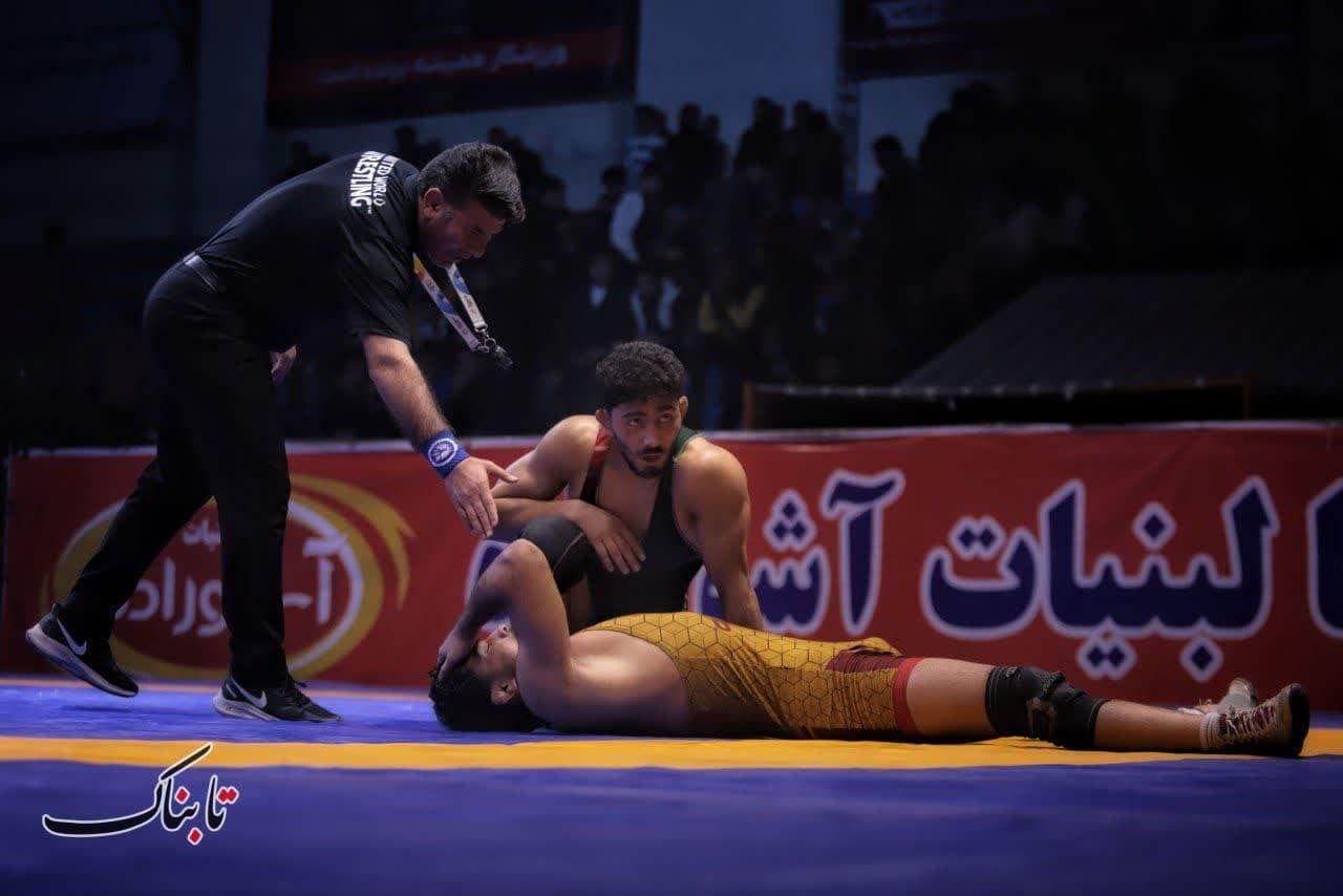 اختتامیه رقابت&zwnj;های کشتی آزاد قهرمانی کشور در گرگان+تصاویر