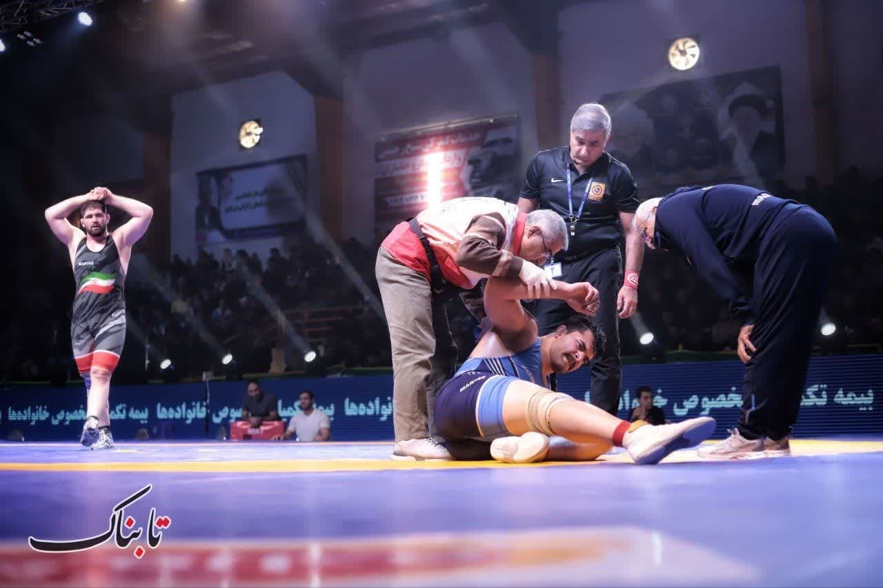 اختتامیه رقابت&zwnj;های کشتی آزاد قهرمانی کشور در گرگان+تصاویر