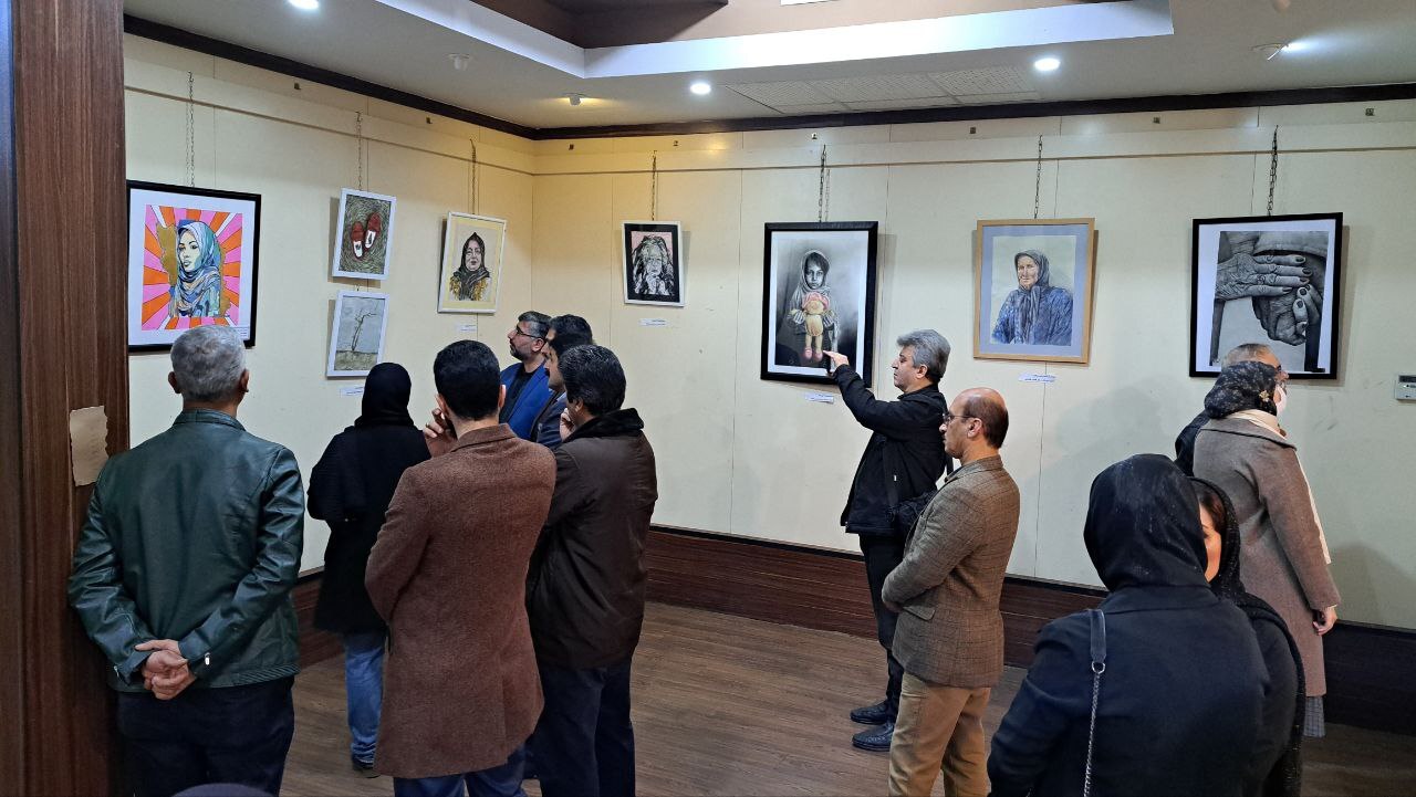 نمایشگاه گروهی هنرهای تجسمی بانوان هنرمند با عنوان نمایشگاه گروهی هنرهای تجسمی بانوان هنرمند با عنوان