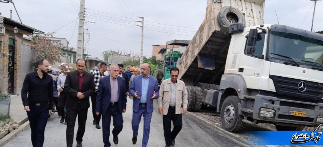 افتتاح طرح هادی روستای حاجی&zwnj;محله نکا