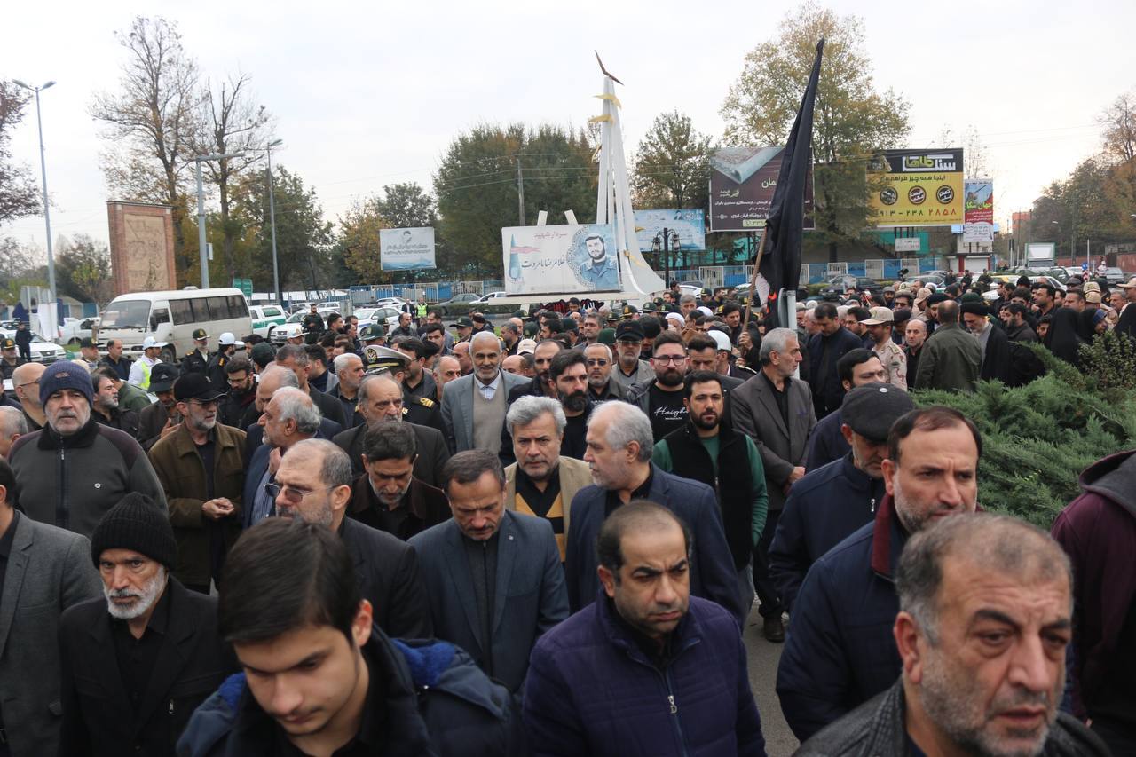 تشییع پیکرهای ۶ شهید گمنام و ۳ مدافع امنیت تشییع پیکرهای ۶ شهید گمنام و ۳ مدافع امنیت