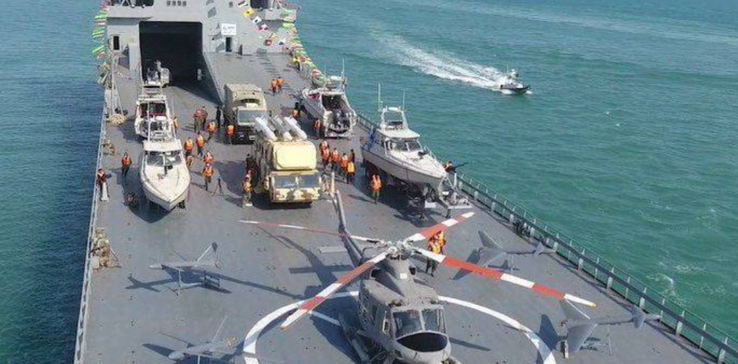 مزایای ناو پهپادبر شهید باقری/جزیره دیهگو گارسیا در تیررس سپاه پاسداران