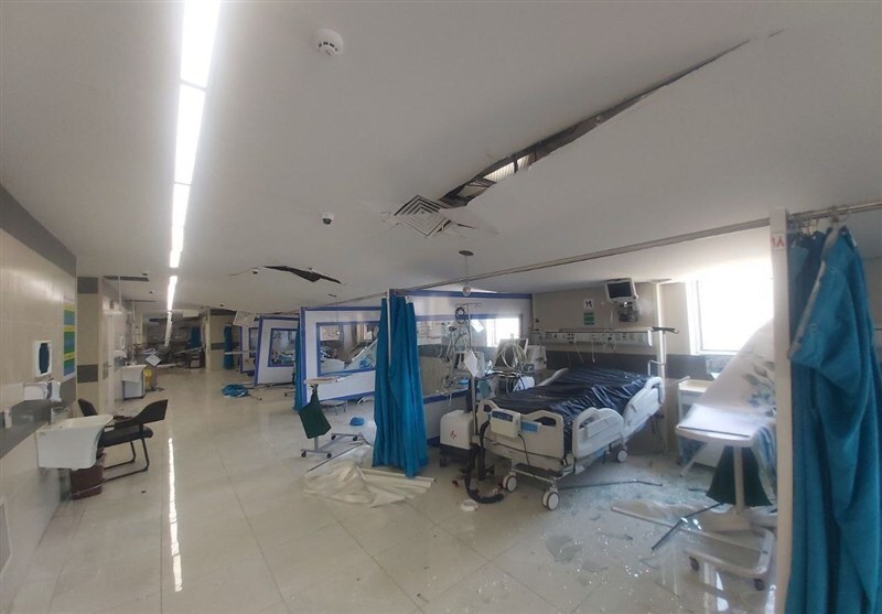 رژیم صهیونیستی به بیمارستان فارابی کرمانشاه حمله کرد/ جنایتی آشکار در هدف گرفتن مراکز درمانی و غیرنظامی+فیلم و تصاویر //س رژیم صهیونیستی به بیمارستان فارابی کرمانشاه حمله کرد/ جنایتی آشکار در هدف گرفتن مراکز درمانی و غیرنظامی+فیلم و تصاویر //س