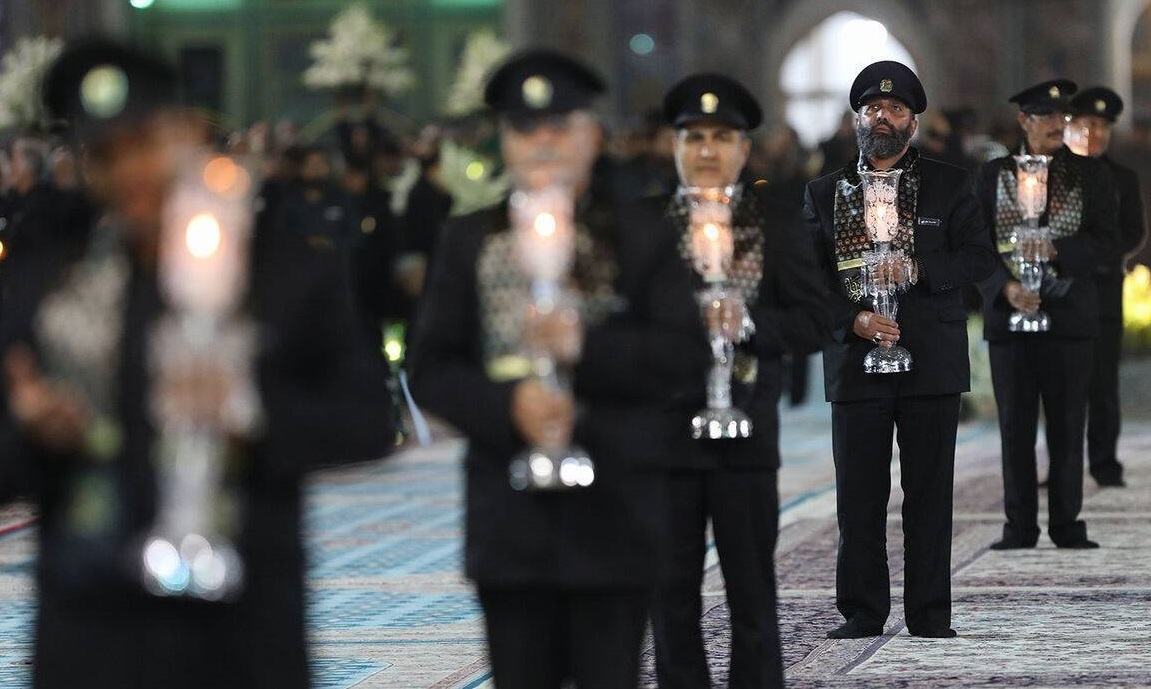 حرم مطهر رضوی و محرم کانون آئین‌های عزاداری در مشهد