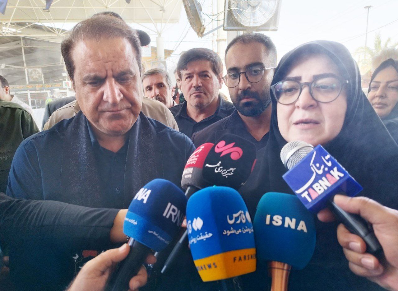 سخنگوی دولت در مرز مهران: رضایت زائران اربعین چشمگیر است+فیلم //در حال بارگزاری سخنگوی دولت در مرز مهران: رضایت زائران اربعین چشمگیر است+فیلم //در حال بارگزاری