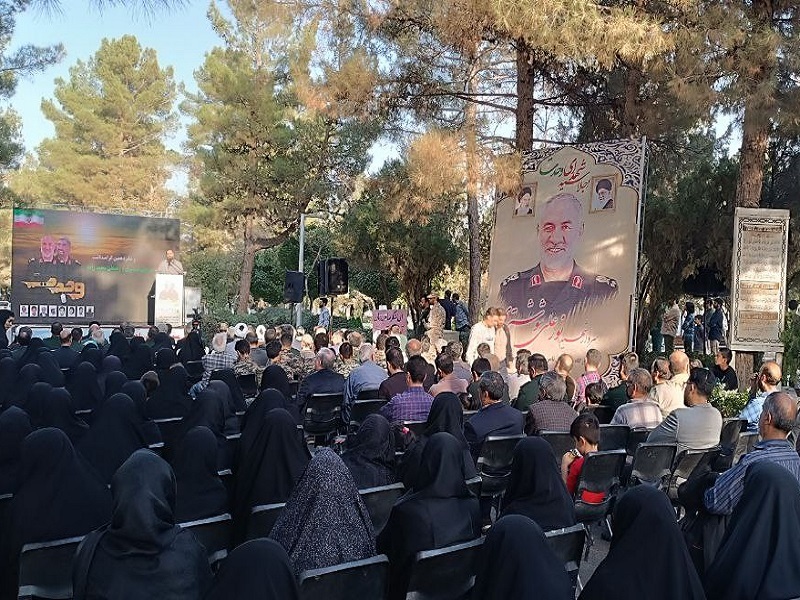 شانزدهمین یادواره شهدای وحدت در گلزار شهدای بهشت امام رضا(ع) برگزار شد