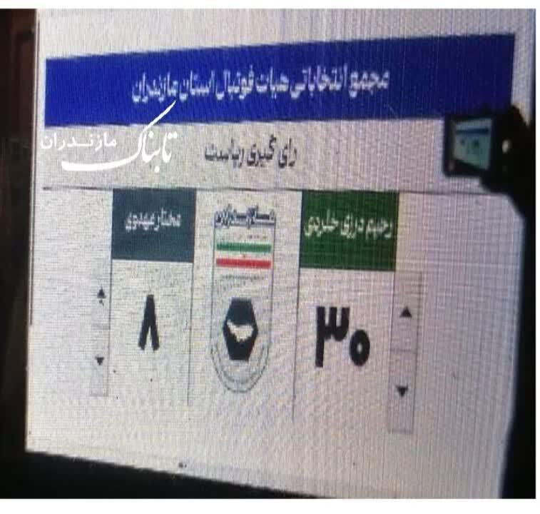 انتخاب رحیم درزی‌خلردی رئیس جدید هیات فوتبال مازندران