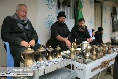 گزارش تصویری زائران پیاده عراقی