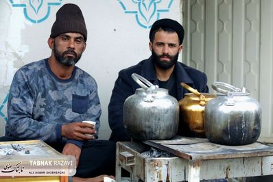 گزارش تصویری زائران پیاده عراقی