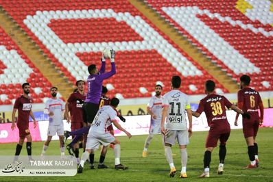 گزارش تصویری لیگ برتر فوتبال | مسابقه فوتبال پدیده مشهد و پرسپولیس تهران