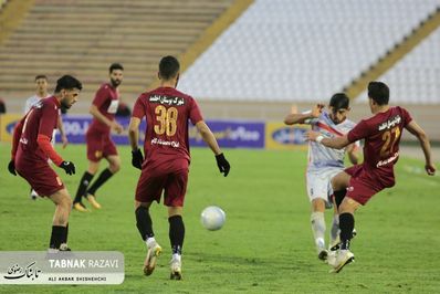 گزارش تصویری لیگ برتر فوتبال | مسابقه فوتبال پدیده مشهد و پرسپولیس تهران