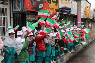 راهپیمایی 13 آبان ماه در ایلام از لنز دوربین تابناک